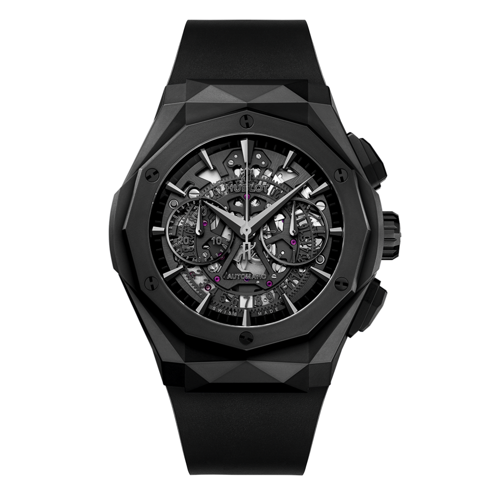 AAA Replica Hublot Classic Fusion Aerofusion Chronograph Orlinski All Black Watch 525.CI.0119.RX.ORL18
